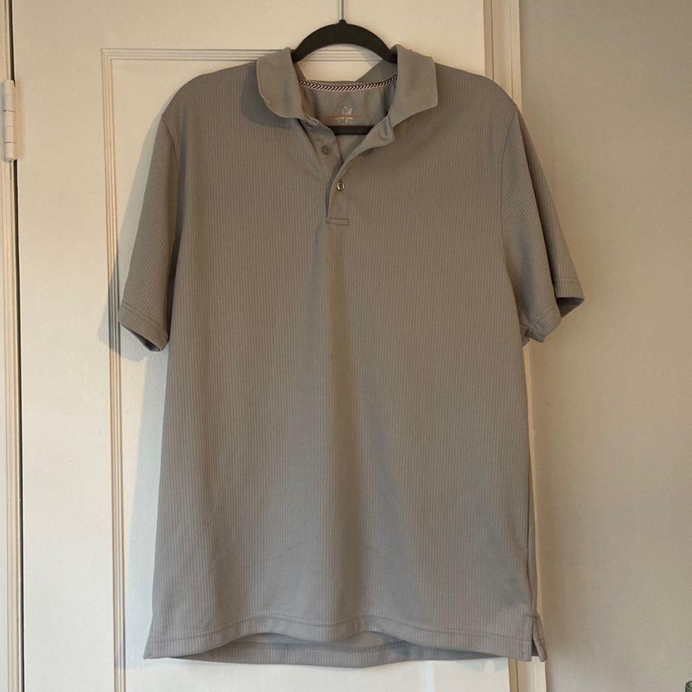 Large Men’s Polo Gray Beverly Hills Polo Club